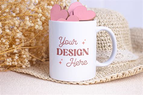 Valentines Day Mug Mockup Coffee Cup Graphic By Doodle Design