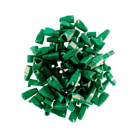 Capuchón Para Rj45 Verde Bolsa De 100 Unidades Electromall