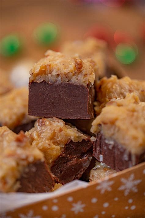 German Chocolate Fudge Recipe Dinner Then Dessert