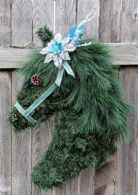 24 Handmade Holiday Horse Wreath My Mom Makes These They Are For