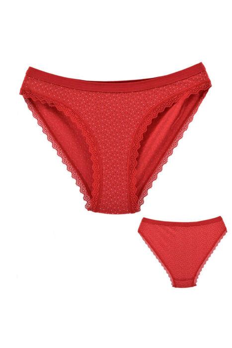 Bayan Işıl Bikini NO 5 Kırmızı Tuktu TUTKU