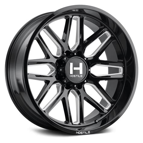 HOSTILE H120 VULCAN Wheels Blade Cut Rims