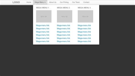 13+ Mega Menu CSS Examples Snippet - OnAirCode