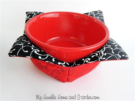 How To Make A Microwave Bowl Cozy You Ll Love My Humble Home And Garden Microwave Bowls