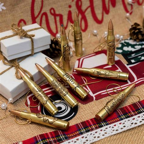 270 Bullet Christmas Tree Ornaments Patriotic Christmas Etsy