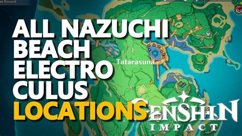 All Nazuchi Beach Electroculus Genshin Impact Genshin Impact Videos