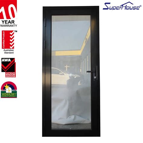 Suerhouse Commercial Aluminium Glass Storefront Single Door Exterior A Superhouse Windows And Doors