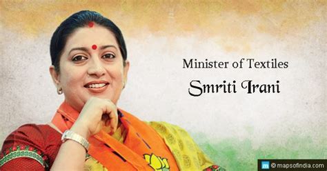 Minister Of Textiles Smriti Irani Politician