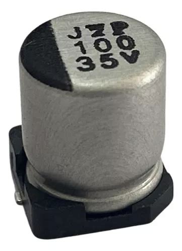 Condensador electrolítico SMD de 10 piezas 100 uf x 35 V 6 3 x 7 7 mm