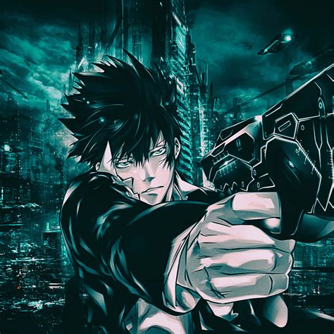 Download Intense Shinya Kogami From The Anime Psycho Pass Wallpaper