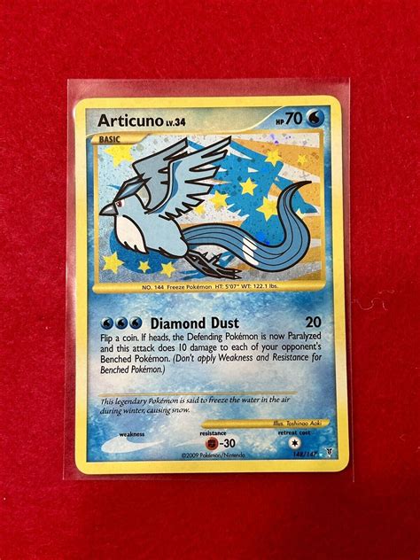 Articuno Lv Pokemon Secret Rare Holo Supreme Victors