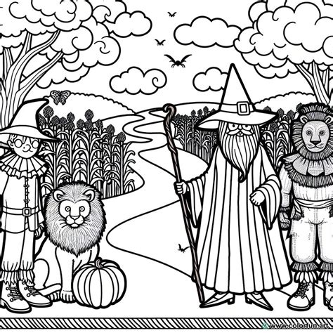 Coloriages De Magiciens Coloriages Gratuits Pour Enfants Colorfun Fr