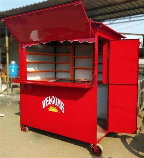 Red Mild Steel Food Counter Stall At Rs 32000 Fast Food Stall In Palwal Id 2848941434412