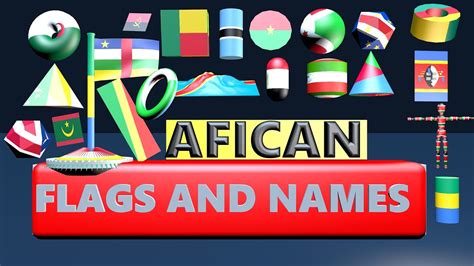 African Flags And Names Youtube