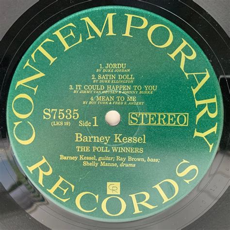 Letaous Barney Kessel The Poll Winners