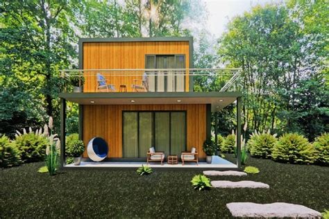 Living In A Tiny House 65 M2 Modern Design Tiny House Universe