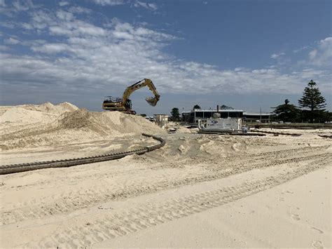 Ramsgate Baths - Sand Pumping beach Nourishment Program.