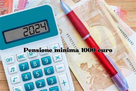 Pensione Minima Euro Solo Per Questi Fortunati E Da Quando Cosa