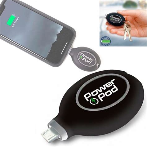 Портативное зарядное устройство Power Pod microUSB, маленький повербанк ...