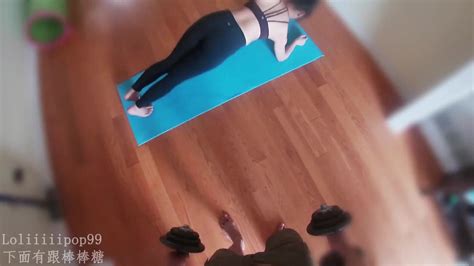 Fitness Chinese Shows Off Her Big Ass In Lululemon Yoga Pants With GoPro POV Porn Videos Tube