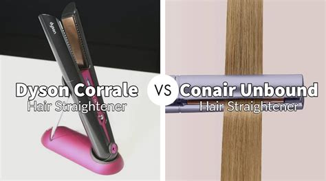 Dyson Corrale VS Conair Unbound Hair Straightener | Hairdo Hairstyle