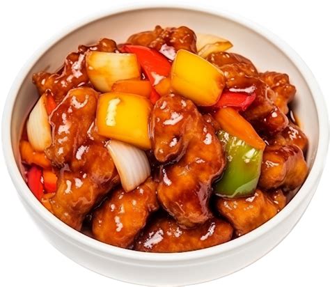 Sweet And Sour Pork With 25268618 Png