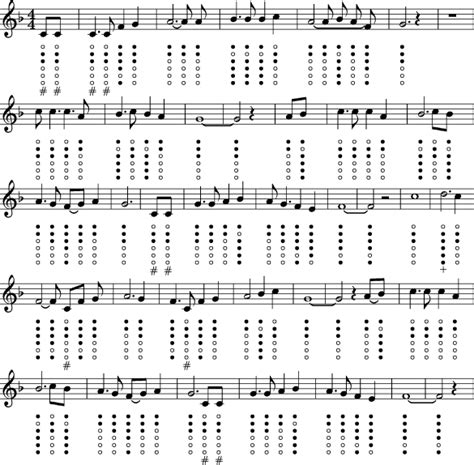 Tin Whistle Music Very Clever The Way The Fingerings Are Beneath Each Note Music Education