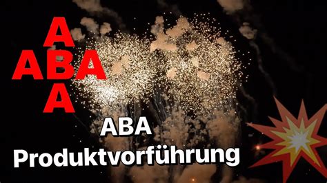 4K ABA Pyrotechnik komplett Saluts vom Feinsten Mohl Vorschießen