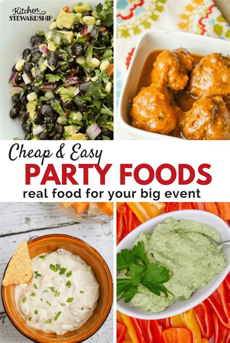 Cheap & Easy Party Foods Made With Healthy Real Food