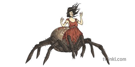 inglês aracne aranha mulher tecelão grego mitologia fantasia histórias