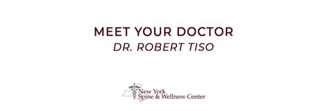 Dr. Tiso | New York Spine & Wellness Center