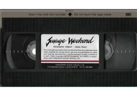 Savage Weekend 1976 On Hokushin United Kingdom Betamax V2000 VHS