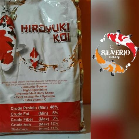 Jual Pakan Ikan Koi Dan Tamasaba HIROYUKI Super Bulky Dan Color Max