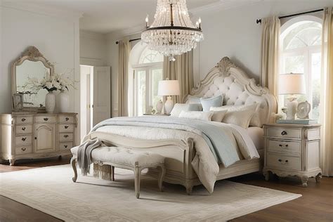 Premium Photo | French Provincial Bedroom Charm