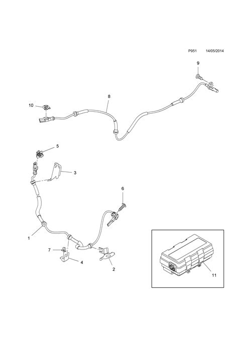 COMANDO TELAIO SENSORE VELOCITA ASSALE ASSE POSTERIORE OPEL VIVARO B