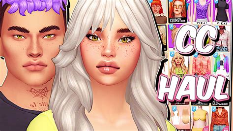 Maxis Match Cc Haul 🌿 100 Items For Male And Female R Thesimscc