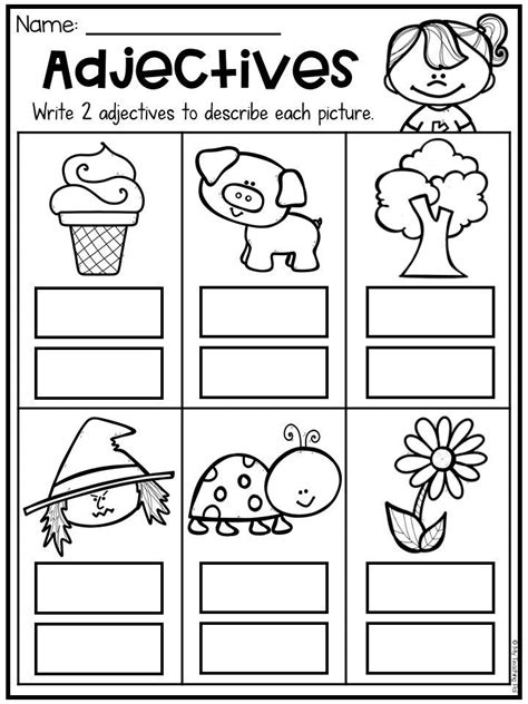 Adjectives For Second Grade