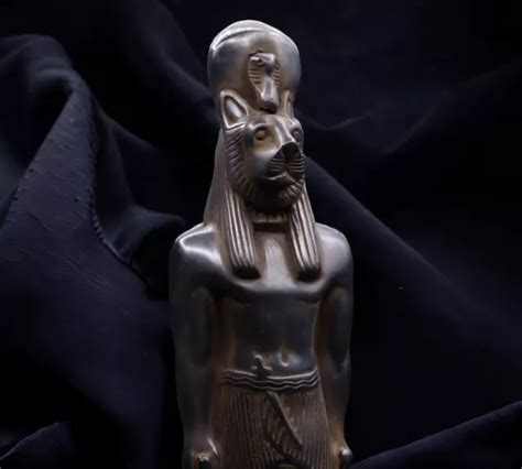 Rare Ancient Egyptian Antiques Sekhmet Statue Goddess Of War With Face