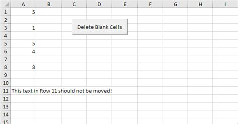 Delete Blank Cells In Excel Vba In Easy Steps Hot Sex Picture