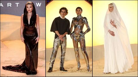 Zendaya Timoth E Chalamet And Others At Dune Part Two Premiere Who