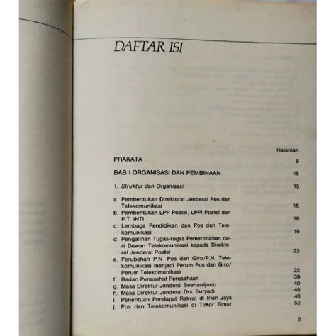 Jual Buku Original Sejarah Pos Dan Telekomunikasi Di Indonesia Jilid V