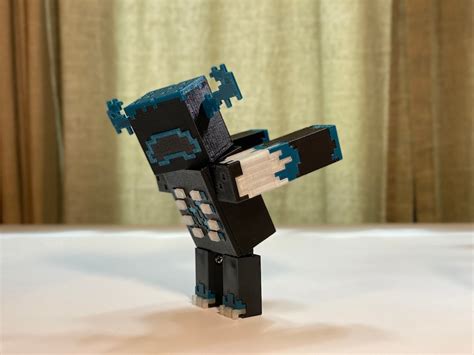 Warden 3D Printed Unofficial Minecraft Figure - Etsy