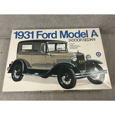 Entex Toys Vintage Entex 931 Ford Model A 2door 116 Scale Model Kit