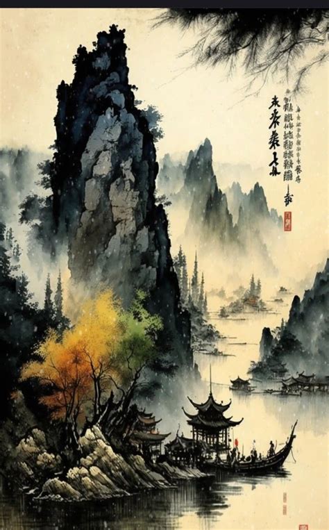 Pin By Leilani Ebas On Yin Yang Art In Chinese Landscape