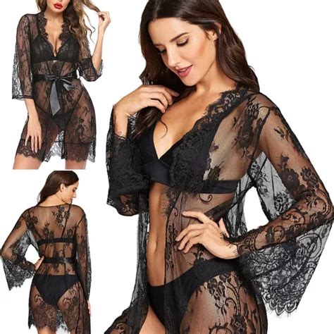 Salida De Playa Pareo Cover Dama Encaje Vestido Bikini Sexy Meses Sin Inter S