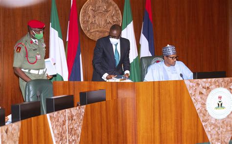 President Buhari Vows Unceasing Terror Crackdown Violent Crime Per