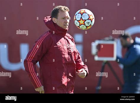 Coach Julian NAGELSMANN FC Bayern Munich FINAL TRAINING On April