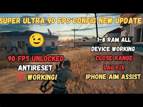 Bgmi Lag Fix Config 3 0 Update Unlock 90 Fps Super Smooth Config Pubg