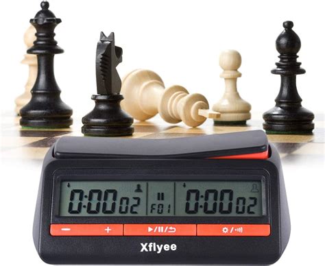 Xflyee Digital Chess Timer Reloj Port Til Para Juegos De Mesa Y