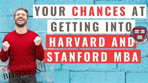 How Hard Is Getting Into Harvard And Stanford Mba Youtube